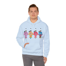 Load image into Gallery viewer, Hooded Sweatshirt / Ladies Northern Traditional Dancers/Comes in multiple colors