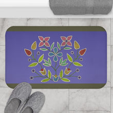 Load image into Gallery viewer, Bath Mat - Midwest Floral by Butch Thunderhawk