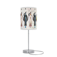 Load image into Gallery viewer, White Corn Wear Lamp on a Stand