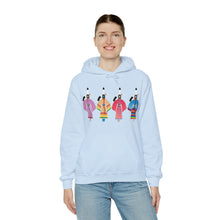 Load image into Gallery viewer, Hooded Sweatshirt / Ladies Northern Traditional Dancers/Comes in multiple colors