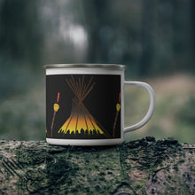 Load image into Gallery viewer, Enamel Camping Mug - NAC Black Background