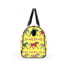 Load image into Gallery viewer, Faux Leather Travel Bag - Designed by Angela Gillette