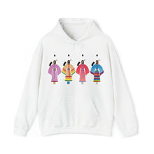 Load image into Gallery viewer, Hooded Sweatshirt / Ladies Northern Traditional Dancers/Comes in multiple colors