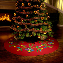 Load image into Gallery viewer, Round Tree Skirt / Butch Thunderhawk Floral