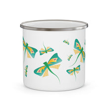 Load image into Gallery viewer, Enamel Camping Mug - DragonFly - 1
