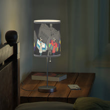 Load image into Gallery viewer, White Corn Wear Lamp on a Stand