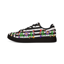 Load image into Gallery viewer, Women's Low-Top Leather Sneakers – Native Ledger Floral