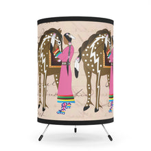 Load image into Gallery viewer, Collab Tripod Lamp with High-Res Printed Shade, US\CA plug