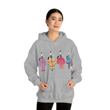 Load image into Gallery viewer, Hooded Sweatshirt / Ladies Northern Traditional Dancers/Comes in multiple colors
