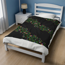 Load image into Gallery viewer, White Corn Wear Velveteen Plush Blanket