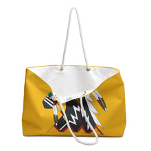Load image into Gallery viewer, Weekender Bag - Horse drawn by Butch Thunderhawk