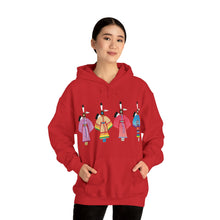Load image into Gallery viewer, Hooded Sweatshirt / Ladies Northern Traditional Dancers/Comes in multiple colors