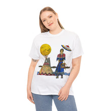 Load image into Gallery viewer, White Thunder Unisex Heavy Cotton Tee
