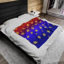 Load image into Gallery viewer, White Corn Wear Velveteen Plush Blanket