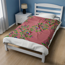 Load image into Gallery viewer, White Corn Wear Velveteen Plush Blanket