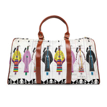 Load image into Gallery viewer, Traditional Dancer on Ledger Waterproof Travel Bag