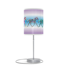 Load image into Gallery viewer, White Corn Wear Lamp on a Stand
