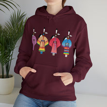 Load image into Gallery viewer, Hooded Sweatshirt / Ladies Northern Traditional Dancers/Comes in multiple colors