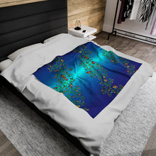 Load image into Gallery viewer, White Corn Wear Velveteen Plush Blanket