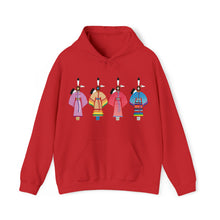Load image into Gallery viewer, Hooded Sweatshirt / Ladies Northern Traditional Dancers/Comes in multiple colors