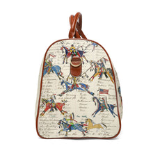 Load image into Gallery viewer, Travel Bag - Horses drawn by Butch Thunderhawk