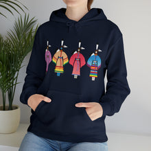 Load image into Gallery viewer, Hooded Sweatshirt / Ladies Northern Traditional Dancers/Comes in multiple colors