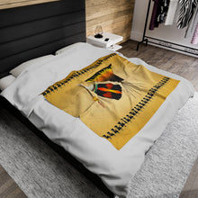 Load image into Gallery viewer, White Corn Wear Velveteen Plush Blanket