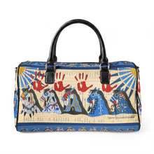 Load image into Gallery viewer, Ancient Egyptian Art Faux Leather Travel Bag
