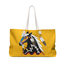 Load image into Gallery viewer, Weekender Bag - Horse drawn by Butch Thunderhawk