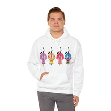 Load image into Gallery viewer, Hooded Sweatshirt / Ladies Northern Traditional Dancers/Comes in multiple colors