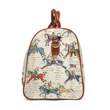 Load image into Gallery viewer, Travel Bag - Horses drawn by Butch Thunderhawk