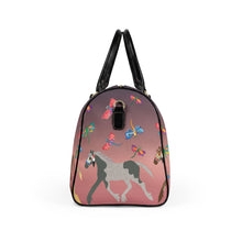 Load image into Gallery viewer, Faux Leather Travel Bag - Designed by Angela Gillette