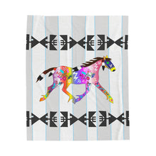 Load image into Gallery viewer, White Corn Wear Velveteen Plush Blanket