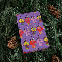 Load image into Gallery viewer, Northern Traditional Dancers Gift Wrap Paper