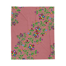 Load image into Gallery viewer, White Corn Wear Velveteen Plush Blanket