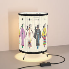 Load image into Gallery viewer, White Corn Wear Tripod Lamp with High-Res Printed Shade, US\CA plug