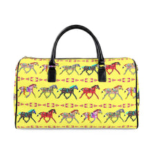 Load image into Gallery viewer, Faux Leather Travel Bag - Designed by Angela Gillette