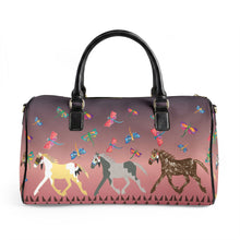 Load image into Gallery viewer, Faux Leather Travel Bag - Designed by Angela Gillette
