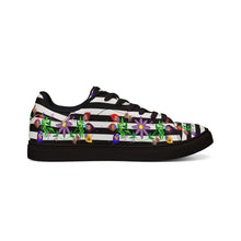 Load image into Gallery viewer, Women's Low-Top Leather Sneakers – Native Ledger Floral