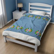 Load image into Gallery viewer, White Corn Wear Velveteen Plush Blanket