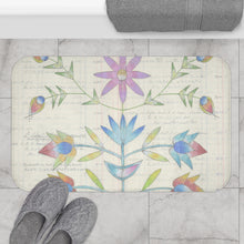 Load image into Gallery viewer, Unique Floral Artwork by Butch Thunderhawk Bath Mat