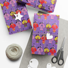 Load image into Gallery viewer, Northern Traditional Dancers Gift Wrap Paper