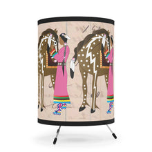 Load image into Gallery viewer, Collab Tripod Lamp with High-Res Printed Shade, US\CA plug