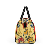 Load image into Gallery viewer, Western Cowboy Faux Leather Travel Bag - Butch Thunderhawk Artwork