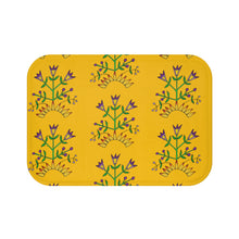 Load image into Gallery viewer, Bath Mat - Unique Midwest Floral drawn by Butch Thunderhawk