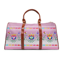 Load image into Gallery viewer, Travel Bag Floral Charlotte Pink
