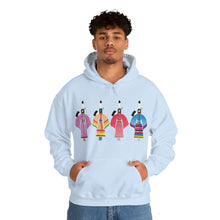 Load image into Gallery viewer, Hooded Sweatshirt / Ladies Northern Traditional Dancers/Comes in multiple colors