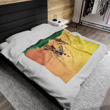 Load image into Gallery viewer, White Thunder Velveteen Plush Blanket