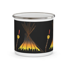 Load image into Gallery viewer, Enamel Camping Mug - NAC Black Background