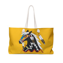Load image into Gallery viewer, Weekender Bag - Horse drawn by Butch Thunderhawk